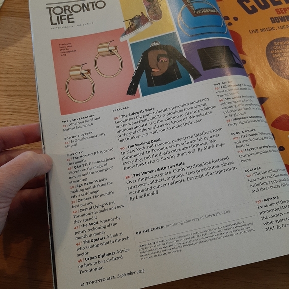 Toronto Life Sept 2019 - Picture 2 of 2